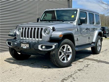 2020 Jeep Wrangler Unlimited Sahara (Stk: UP10848A) in London - Image 1 of 26