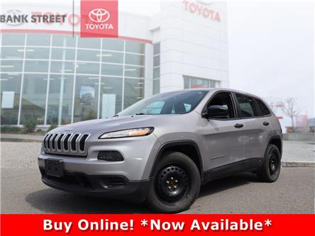 2017 Jeep Cherokee Sport (Stk: 19-32269A) in Ottawa - Image 1 of 18