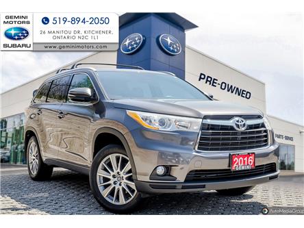 2016 Toyota Highlander XLE (Stk: 19612A) in Kitchener - Image 1 of 31