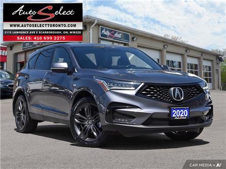 2020 Acura RDX A-Spec (Stk: 2AZXW1) in Scarborough - Image 1 of 28