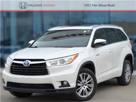 2016 Toyota Highlander Hybrid XLE (Stk: 16-M2201) in Orléans - Image 1 of 34