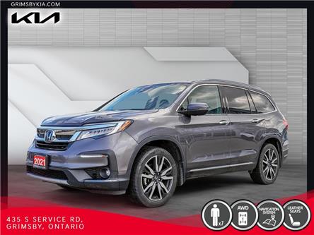 2021 Honda Pilot Touring 7-Passenger AWD | LEATHER | SUNROOF | NAVI (Stk: N5656A) in Grimsby - Image 1 of 18