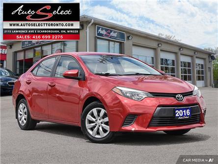 2016 Toyota Corolla LE (Stk: 1TCLAR7) in Scarborough - Image 1 of 28