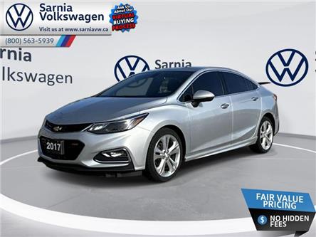 2017 Chevrolet Cruze Premier Auto (Stk: SVW1265) in Sarnia - Image 1 of 25
