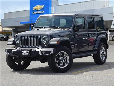 2021 Jeep Wrangler Unlimited Sahara (Stk: 58N31025A) in Penticton - Image 1 of 21