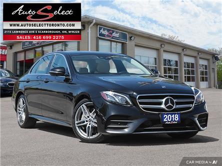 2018 Mercedes-Benz E-Class 4Matic (Stk: 11E8M42) in Scarborough - Image 1 of 28