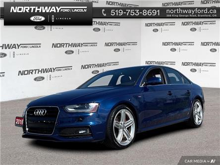 2016 Audi A4 2.0T Progressiv plus (Stk: 4RG7699B) in Brantford - Image 1 of 22