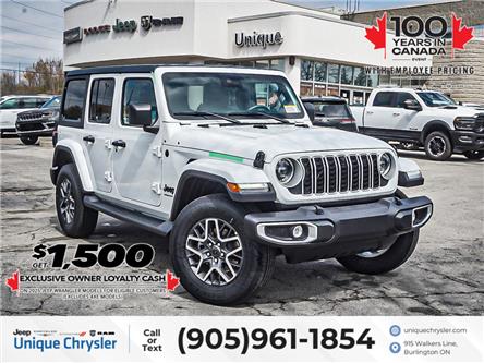 2025 Jeep Wrangler Sahara 4 Door 4x4| LEATHER| SAFETY GROUP| TECH| (Stk: S154) in Burlington - Image 1 of 27