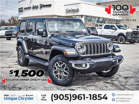 2025 Jeep Wrangler Sahara 4 Door 4x4| SIDE STEPS| (Stk: S151) in Burlington - Image 1 of 28
