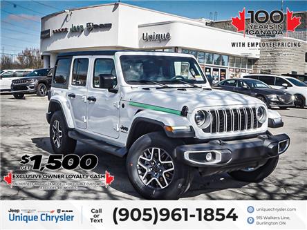 2025 Jeep Wrangler Sahara 4 Door 4x4| SAFETY GROUP| SIDE STEPS| (Stk: S152) in Burlington - Image 1 of 27