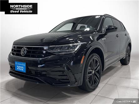 2022 Volkswagen Tiguan Comfortline R-Line Black Edition (Stk: V1093) in Sault Ste. Marie - Image 1 of 24