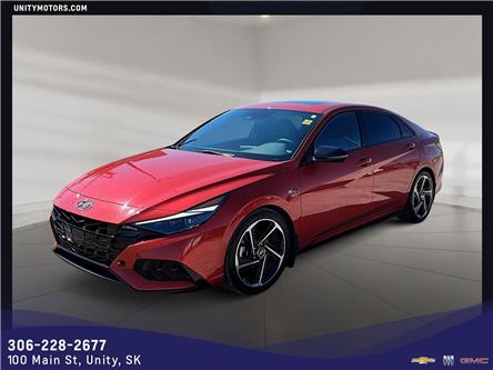2021 Hyundai Elantra N Line (Stk: 3870A) in Unity - Image 1 of 18