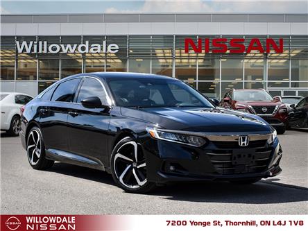 2022 Honda Accord Sport 1.5T (Stk: XN6153A) in Thornhill - Image 1 of 27