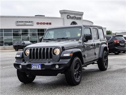 2023 Jeep Wrangler Sport (Stk: CC00091P) in Chatham - Image 1 of 28