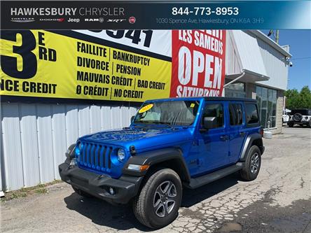 2022 Jeep Wrangler Unlimited Sport (Stk: P2836) in Hawkesbury - Image 1 of 20