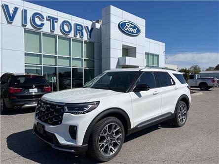2025 Ford Explorer Platinum (Stk: VFEX00870) in Chatham - Image 1 of 21