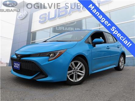2021 Toyota Corolla Hatchback Base (Stk: 18-SQ191A) in Ottawa - Image 1 of 16