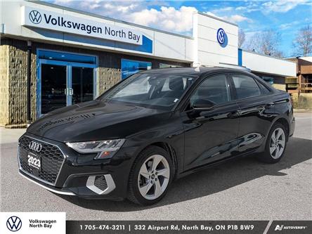 2023 Audi A3 40 Komfort (Stk: 92506) in North Bay - Image 1 of 23