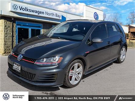 2016 Volkswagen Golf GTI 5-Door Autobahn (Stk: 92410A) in North Bay - Image 1 of 18