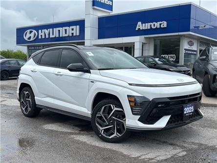 2025 Hyundai Kona 1.6T N Line Ultimate w/Two-Tone Roof (Stk: 26U1133) in Aurora - Image 1 of 9