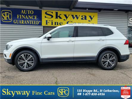 2018 Volkswagen Tiguan 4-MOTION | NAVI | PANO ROOF | LEATHER | R-CAMERA (Stk: Z3383A) in St. Catharines - Image 1 of 31