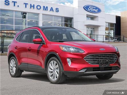 2022 Ford Escape Titanium Hybrid (Stk: 5574A) in St. Thomas - Image 1 of 27