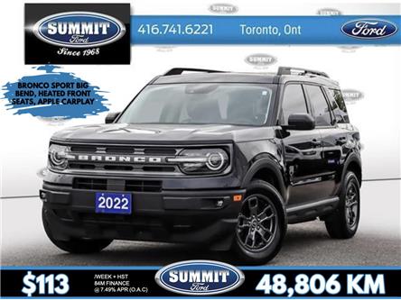 2022 Ford Bronco Sport Big Bend (Stk: P23560) in Toronto - Image 1 of 27