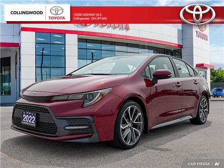 2022 Toyota Corolla SE (Stk: 21504A) in Collingwood - Image 1 of 14