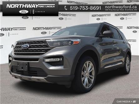2021 Ford Explorer XLT (Stk: 4F11137A) in Brantford - Image 1 of 19