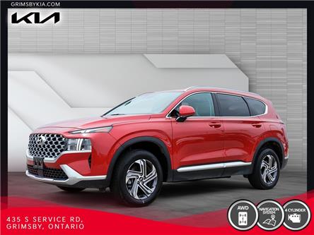 2023 Hyundai Santa Fe Preferred AWD | GREAT KM | NAVI | COLLISION AVOIDA (Stk: U3097) in Grimsby - Image 1 of 17