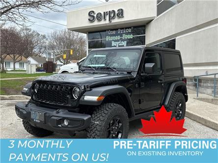 2025 Jeep Wrangler Sport (Stk: 25-0106) in Toronto - Image 1 of 17