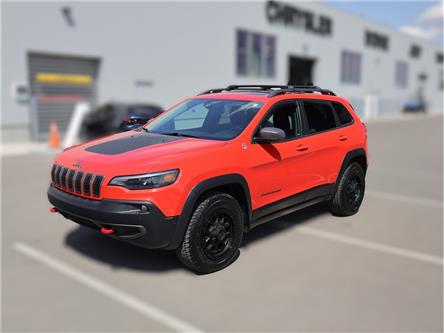 2021 Jeep Cherokee Trailhawk (Stk: 25J042A) in Calgary - Image 1 of 8