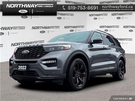 2022 Ford Explorer ST (Stk: 5EX1043A) in Brantford - Image 1 of 22