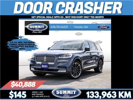 2021 Lincoln Aviator Reserve (Stk: P23462) in Toronto - Image 1 of 24