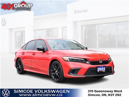 2022 Honda Civic Sport (Stk: 969SVNA) in Simcoe - Image 1 of 19