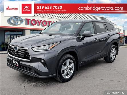 2022 Toyota Highlander Hybrid LE (Stk: 2505821) in Cambridge - Image 1 of 25