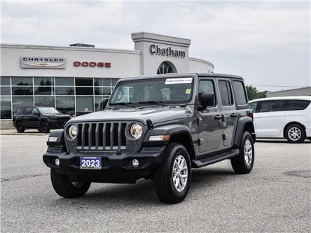 2023 Jeep Wrangler Sport (Stk: CC00096P) in Chatham - Image 1 of 28