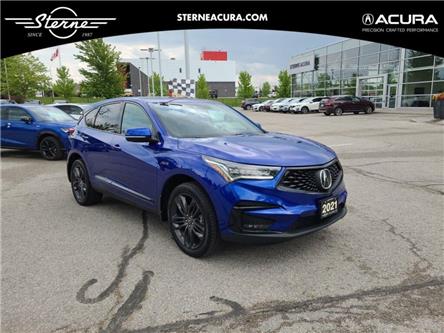 2021 Acura RDX SH-AWD A-Spec Heated Seats | NAVI | Lane Assist (Stk: L3360) in Aurora - Image 1 of 28