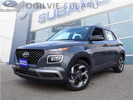 2023 Hyundai Venue Ultimate w/Black Interior (IVT) (Stk: 18-SQ522A) in Ottawa - Image 1 of 28