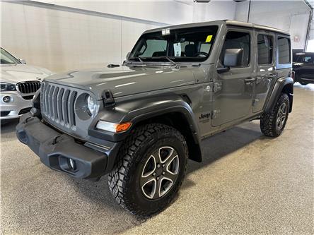 2021 Jeep Wrangler Unlimited Sport (Stk: P13806) in Calgary - Image 1 of 19