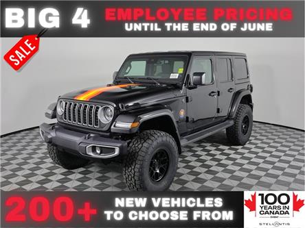 2025 Jeep Wrangler Sahara (Stk: 25J037) in Calgary - Image 1 of 23