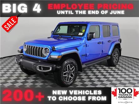 2025 Jeep Wrangler Sahara (Stk: 25J043) in Calgary - Image 1 of 20