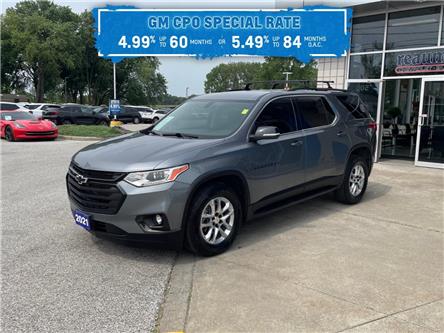 2021 Chevrolet Traverse LT Cloth (Stk: RC01656R) in LaSalle - Image 1 of 40