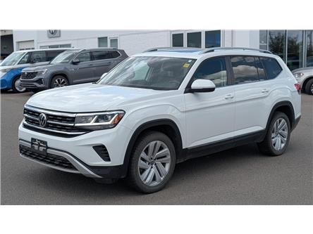 2021 Volkswagen Atlas 3.6 FSI Highline (Stk: KU0375) in Okotoks - Image 1 of 11