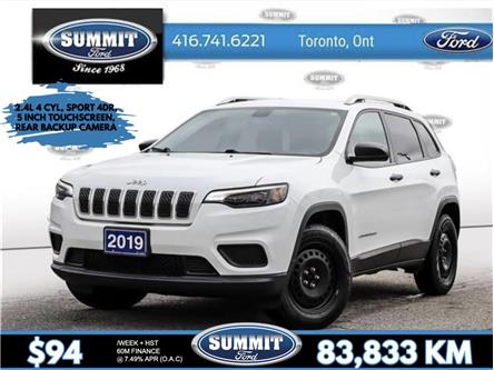 2019 Jeep Cherokee Sport (Stk: P23444A) in Toronto - Image 1 of 25
