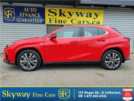 2025 Lexus UX F-SPORT AWD| 1 OWNER |LANE ASSIST |SUNROOF| R-CAM (Stk: S8735A) in St. Catharines - Image 1 of 31