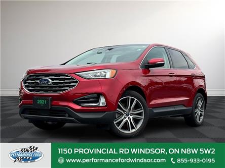 2021 Ford Edge Titanium (Stk: TR50824) in Windsor - Image 1 of 27