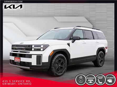 2024 Hyundai Santa Fe XRT AWD | LEATHER | LOW LOW KM | 7 PASSENGER (Stk: U3109) in Grimsby - Image 1 of 18