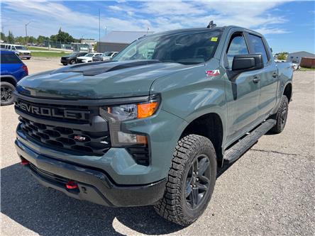 2025 Chevrolet Silverado 1500 Custom Trail Boss (Stk: 19566952) in Pincher Creek - Image 1 of 37 2025 Chevrolet Silverado 1500 Custom Trail Boss (Stk: 19566952) in Pincher Creek - Image 1 of 37