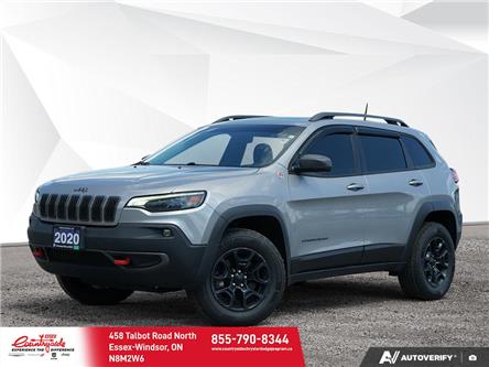 2020 Jeep Cherokee Trailhawk (Stk: 62489) in Essex-Windsor - Image 1 of 31